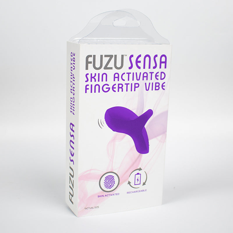 Fuzu Sensa Rechargeable Skin-Activated Fingertip Vibe-Pinkfoxxx