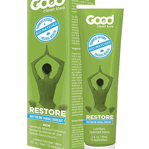 GOOD CLEAN LOVE RESTORE MOISTURIZING VAGINAL GEL 2 OZ (NET) - GCL500102
