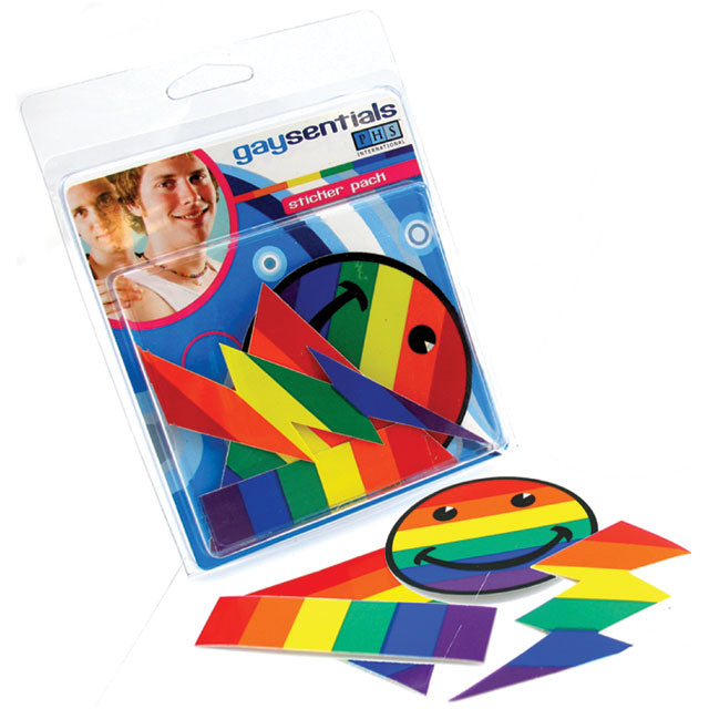 Gaysentials Assorted Sticker Pack-Pinkfoxxx