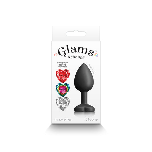 Glams Xchange Heart Anal Plug-Pinkfoxxx