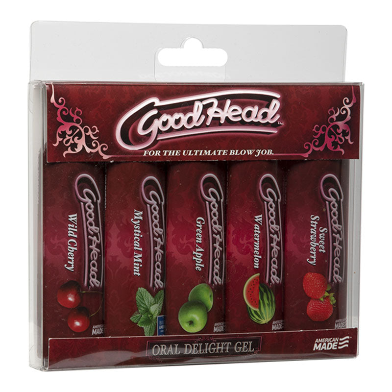 GoodHead - Oral Delight Gel - 5 Pack-Pinkfoxxx
