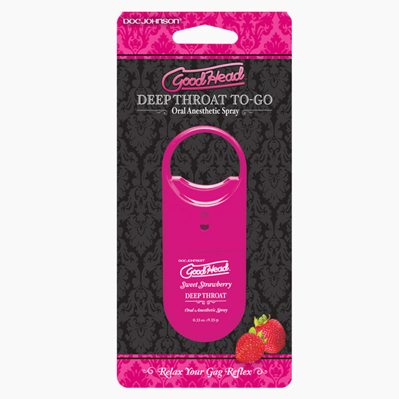 Goodhead to Go - Deep Throat Spray .33oz-Pinkfoxxx