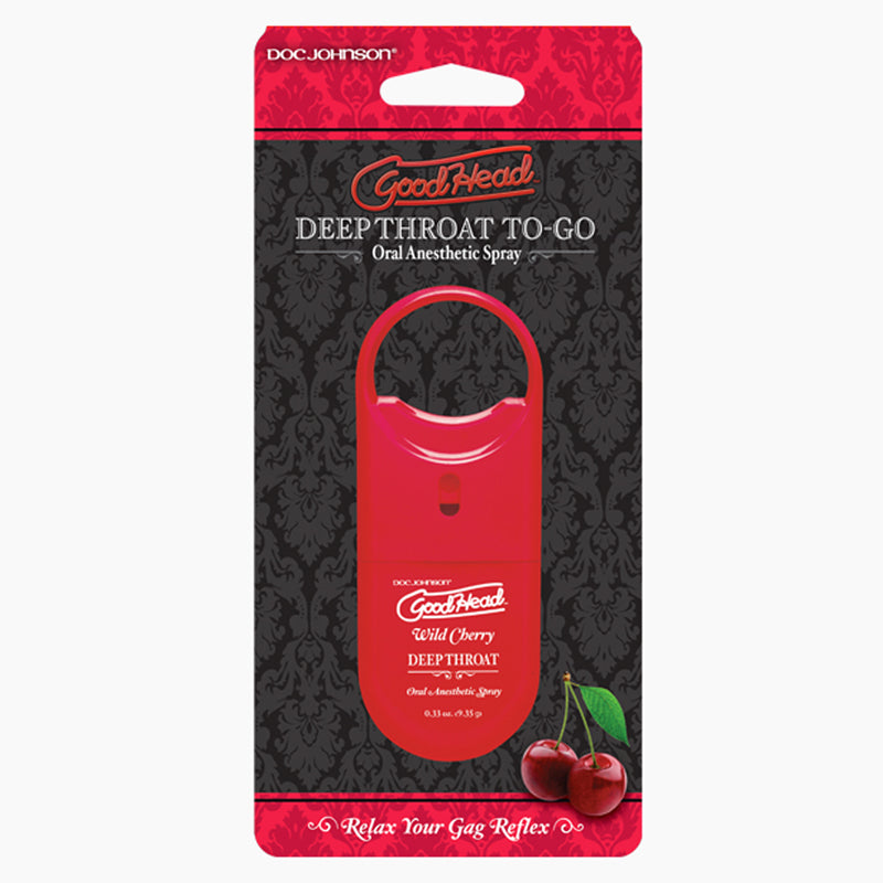 Goodhead to Go - Deep Throat Spray .33oz-Pinkfoxxx
