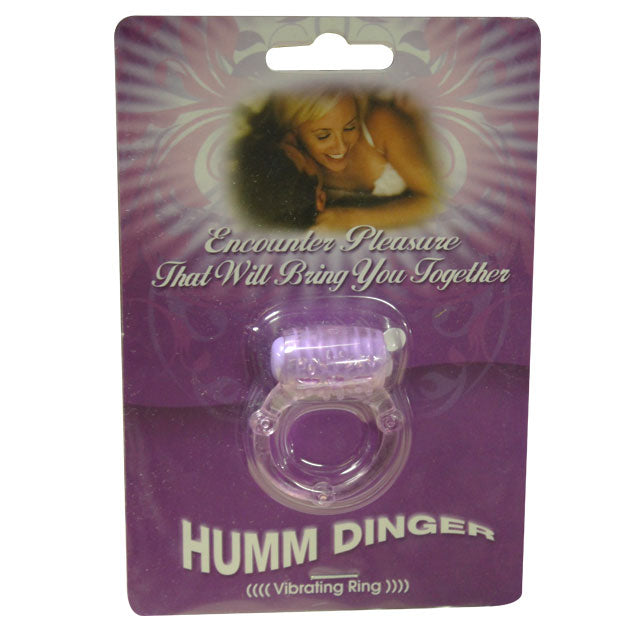 Humm Dinger Dual Vibrating Cockring-Pinkfoxxx