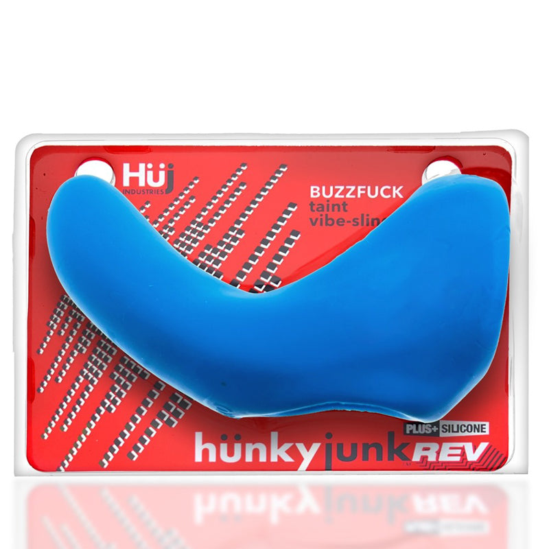 Hunkyjunk Buzzfuck Cock & Ball Sling with Taint Vibrator-Pinkfoxxx