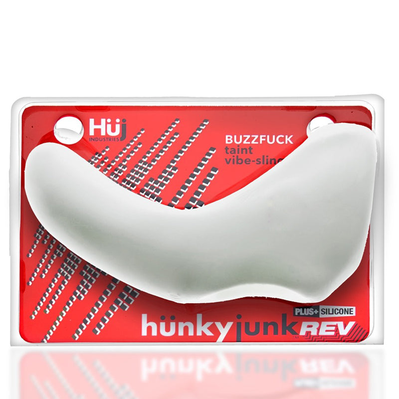Hunkyjunk Buzzfuck Cock & Ball Sling with Taint Vibrator-Pinkfoxxx