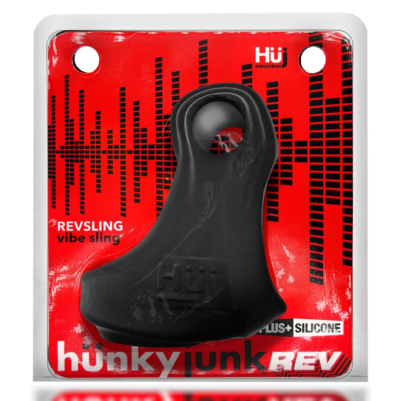 Hunkyjunk Revsling Cock & Ball Sling with Bullet Vibrator-Pinkfoxxx