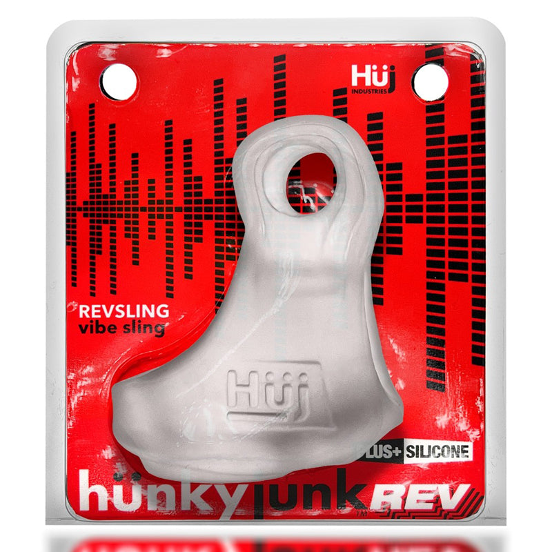 Hunkyjunk Revsling Cock & Ball Sling with Bullet Vibrator-Pinkfoxxx