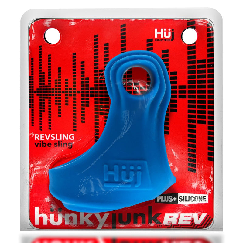 Hunkyjunk Revsling Cock & Ball Sling with Bullet Vibrator-Pinkfoxxx