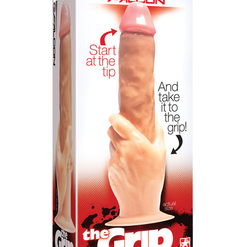 FALCON THE GRIP COCK IN HAND DILDO - IB50522