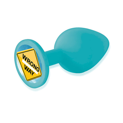 THE 9'S BOOTY TALK WRONG WAY SILICONE BUTT PLUG - IB2850