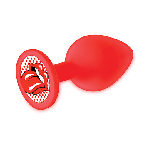 THE 9'S BOOTY TALK THE TONGUE SILICONE BUTT PLUG - IB2851