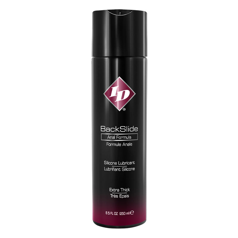 ID BackSlide Silicone Anal Lubricant Flip Cap Bottle-Pinkfoxxx