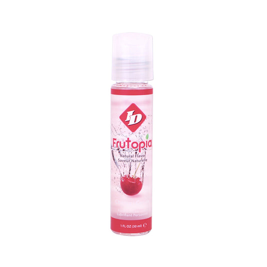 ID Frutopia Cherry Flavored Lubricant 1 fl oz. Pocket Bottle-Pinkfoxxx