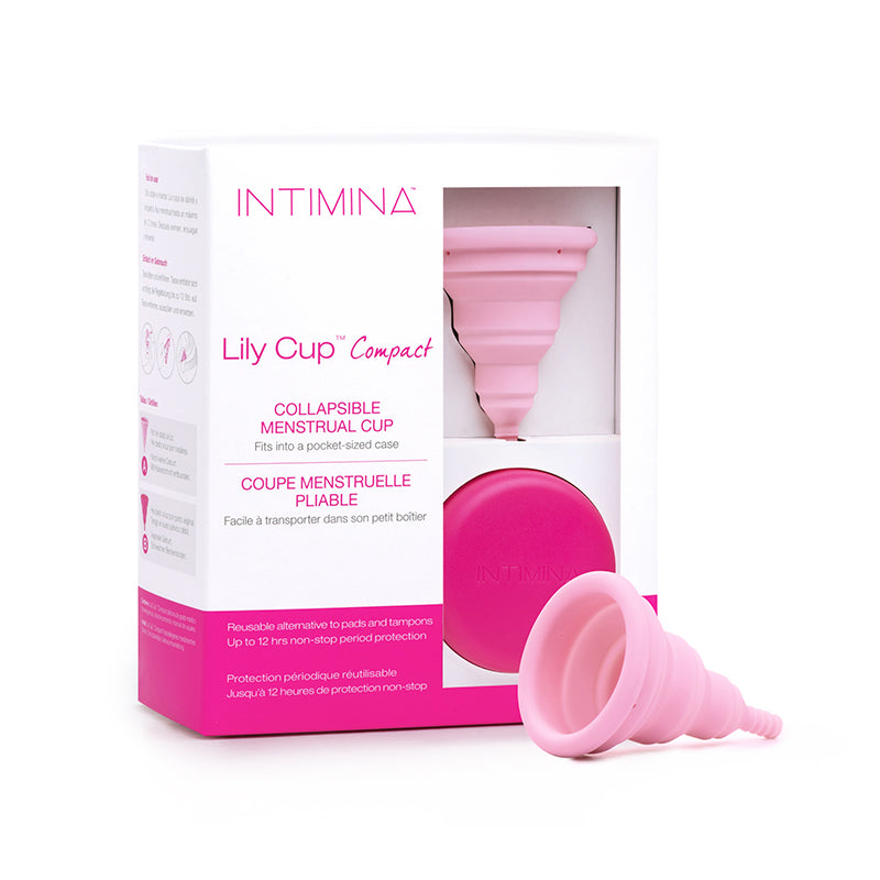 INTIMINA Lily Cup Compact Collapsible Menstrual Cup-Pinkfoxxx