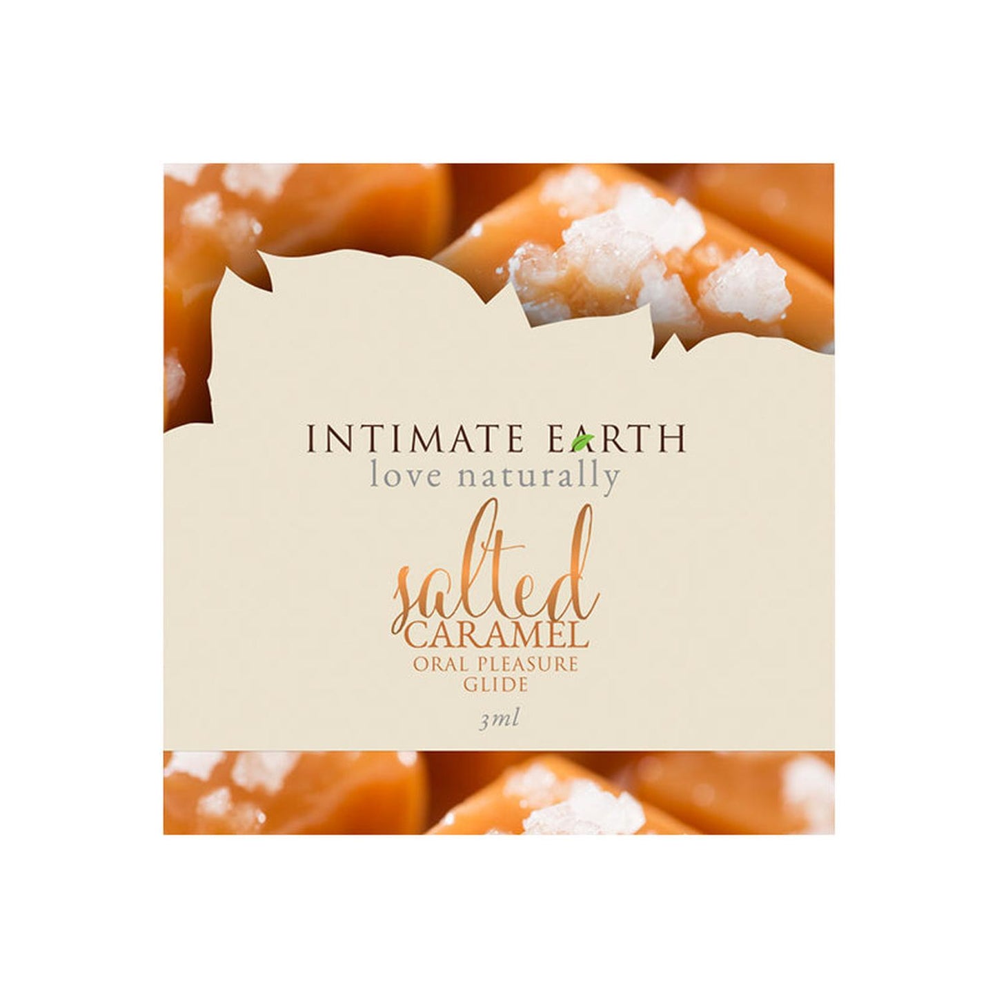 Intimate Earth Salted Caramel 3 ml/0.10 oz Foil-Pinkfoxxx