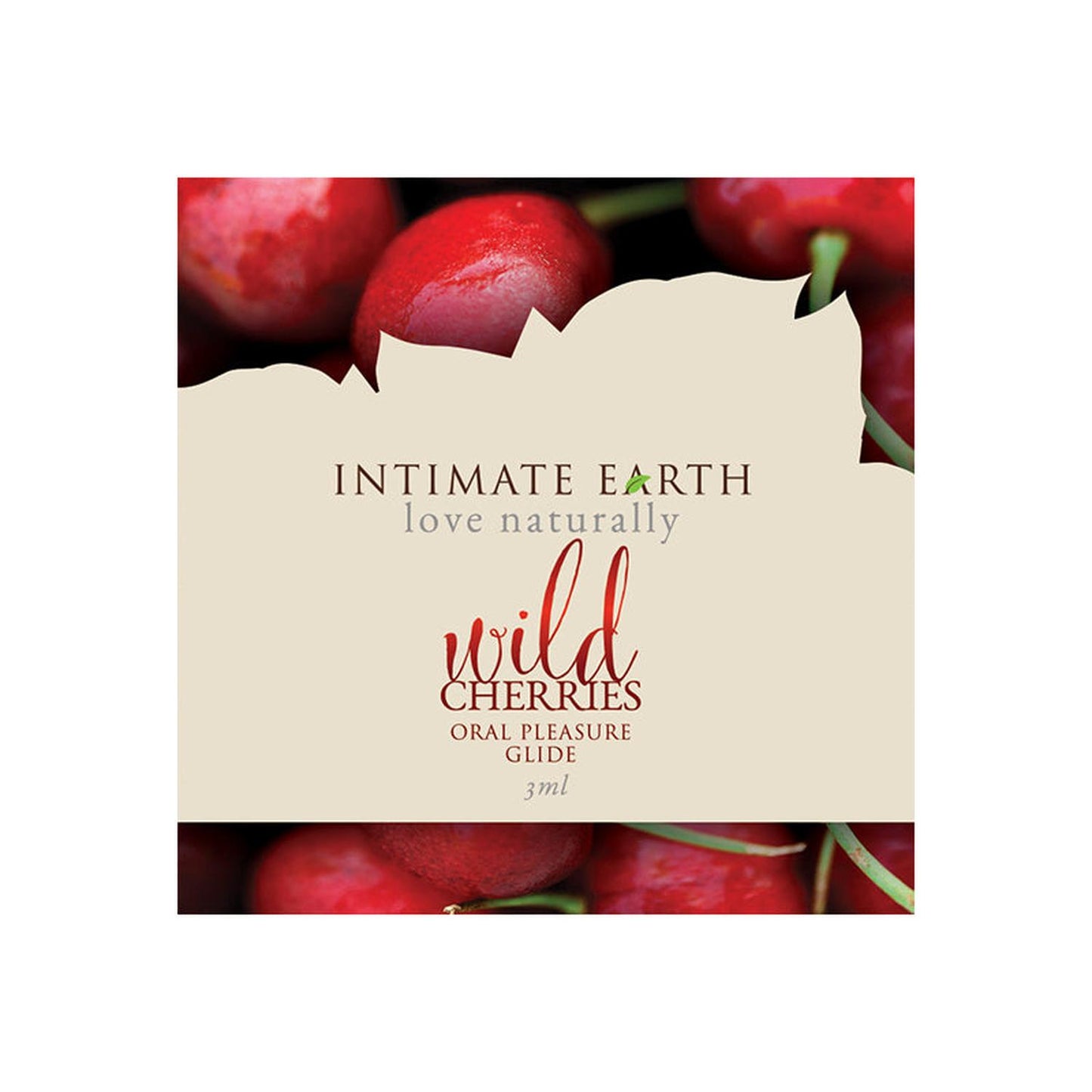 Intimate Earth Wild Cherry 3 ml/0.10 oz Foil-Pinkfoxxx