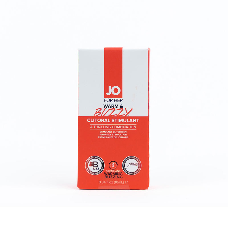JO Warm & Buzzy Clitoral Stimulant Cream 0.34 oz.-Pinkfoxxx
