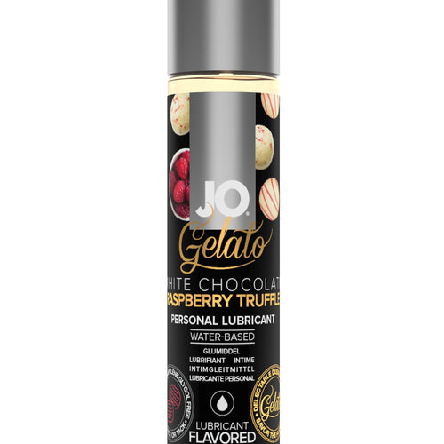 JO GELATO WHITE CHOCOLATE RASPBERRY TRUFFLE WATER BASED LUBE 1 OZ - JO10590