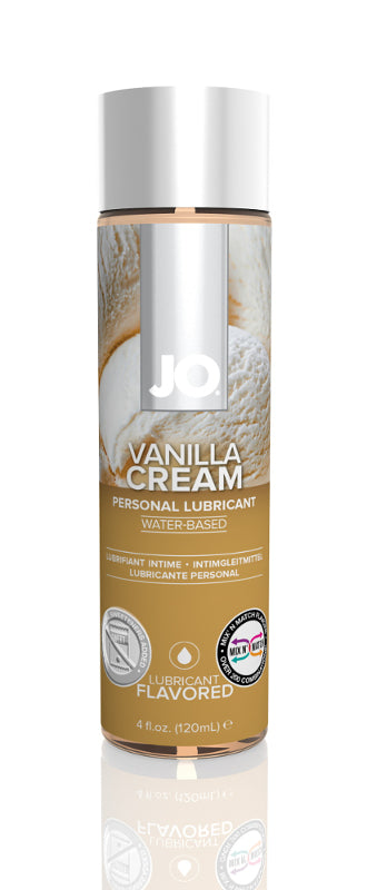 JO H2O VANILLA CREAM 4 OZ FLAVORED LUBRICANT - JO40384