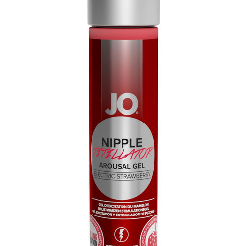 JO NIPPLE TITILLATOR 1 OZ STRAWBERRY - JO40388