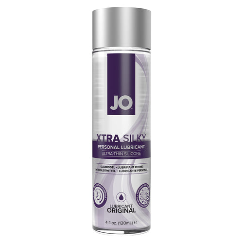 JO XTRA SILKY ULTRA-THIN SILICONE LUBRICANT 4FL OZ - JO40484
