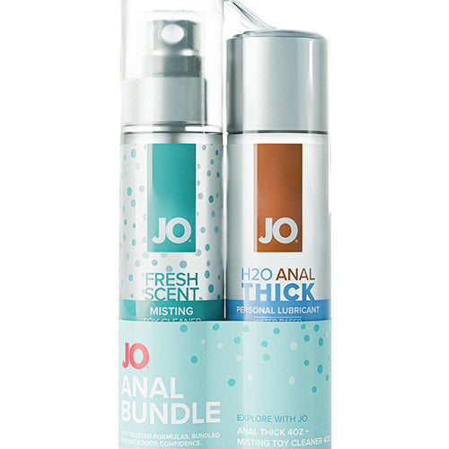 JO BUNDLE ANAL THICK 4OZ + MISTING TOY CLEANER - JO49046
