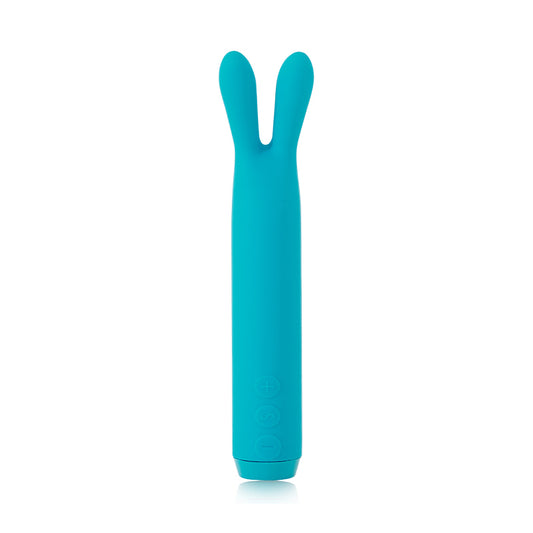 Je Joue Rabbit Bullet Vibrator Rechargeable Silicone Teal-Pinkfoxxx