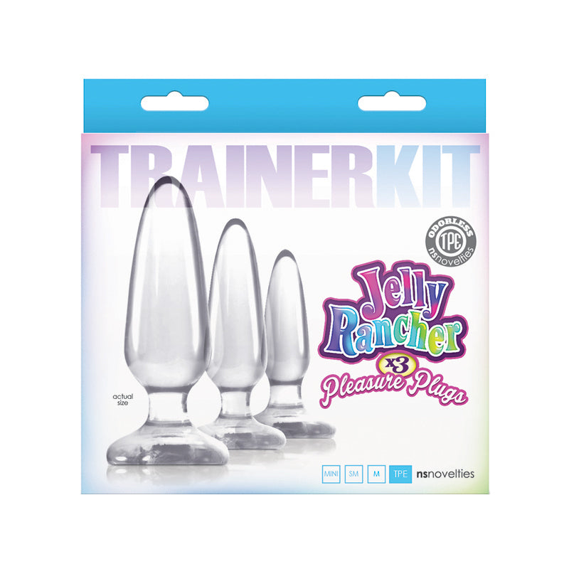 Jelly Rancher Pleasure Plugs Trainer Kit-Pinkfoxxx