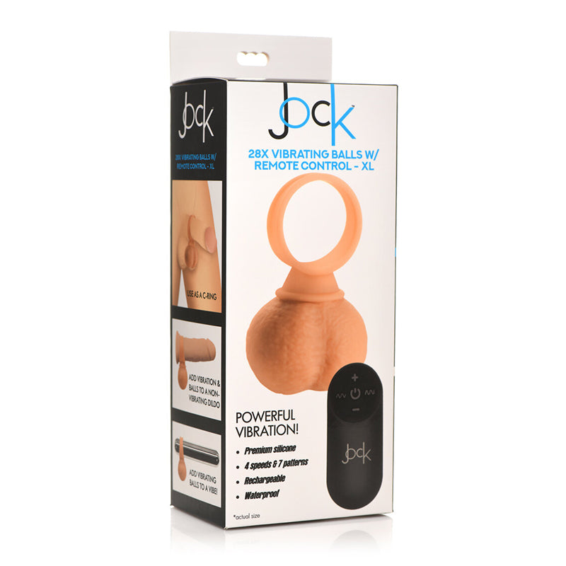 Jock 28x Vibrating Silicone Balls-Pinkfoxxx