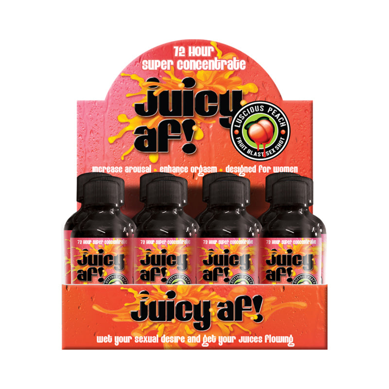 Juicy AF Female Enhancement Shot 2 oz. 12-Piece Display-Pinkfoxxx