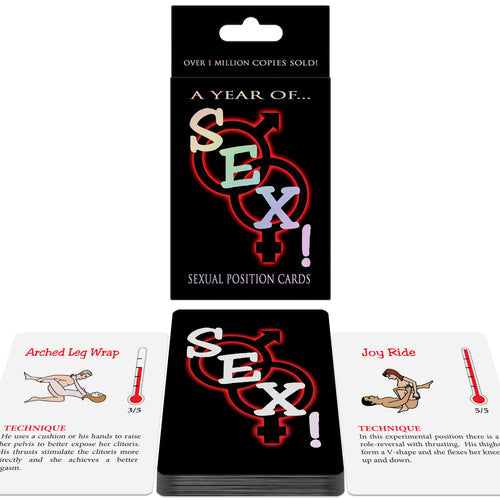 SEX CARD GAME A YEAR OF SEX