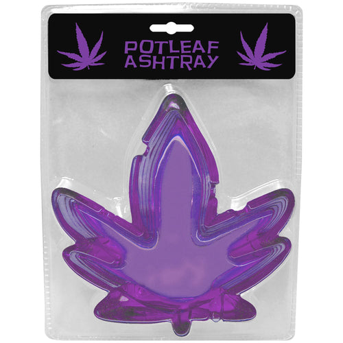 PURPLE POTLEAF ASHTRAY