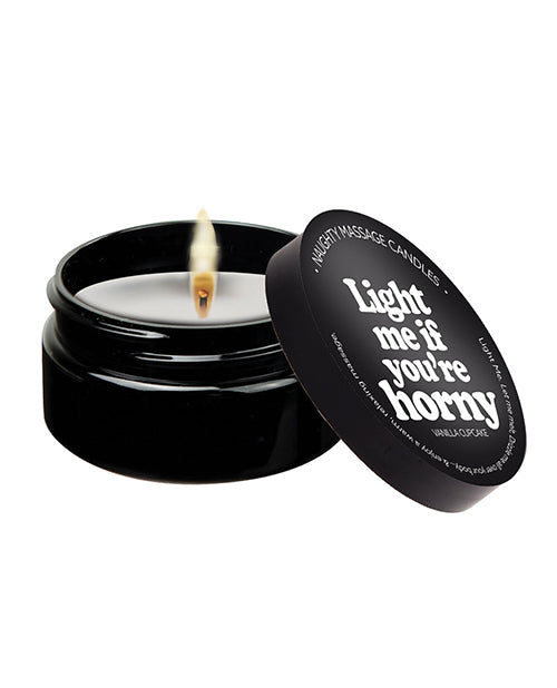 (d) LIGHT ME IF YOURE HORNY 2O MASSAGE CANDLE