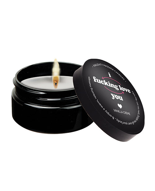 (D) I F*CKING LOVE YOU 2OZ MAS CANDLE