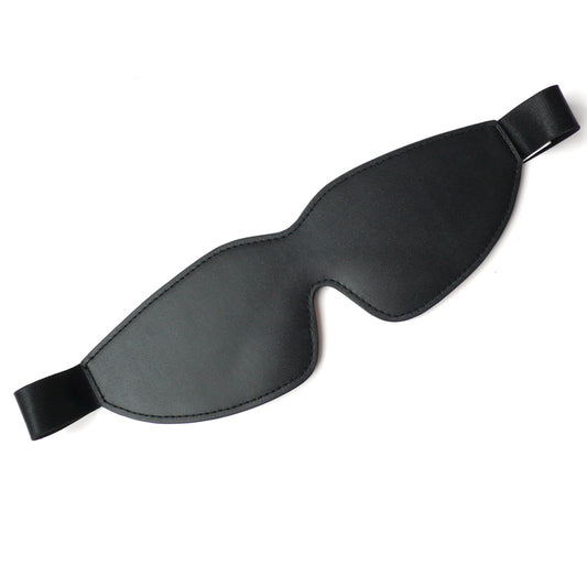 KinkLab Padded Blindfold (Black)-Pinkfoxxx
