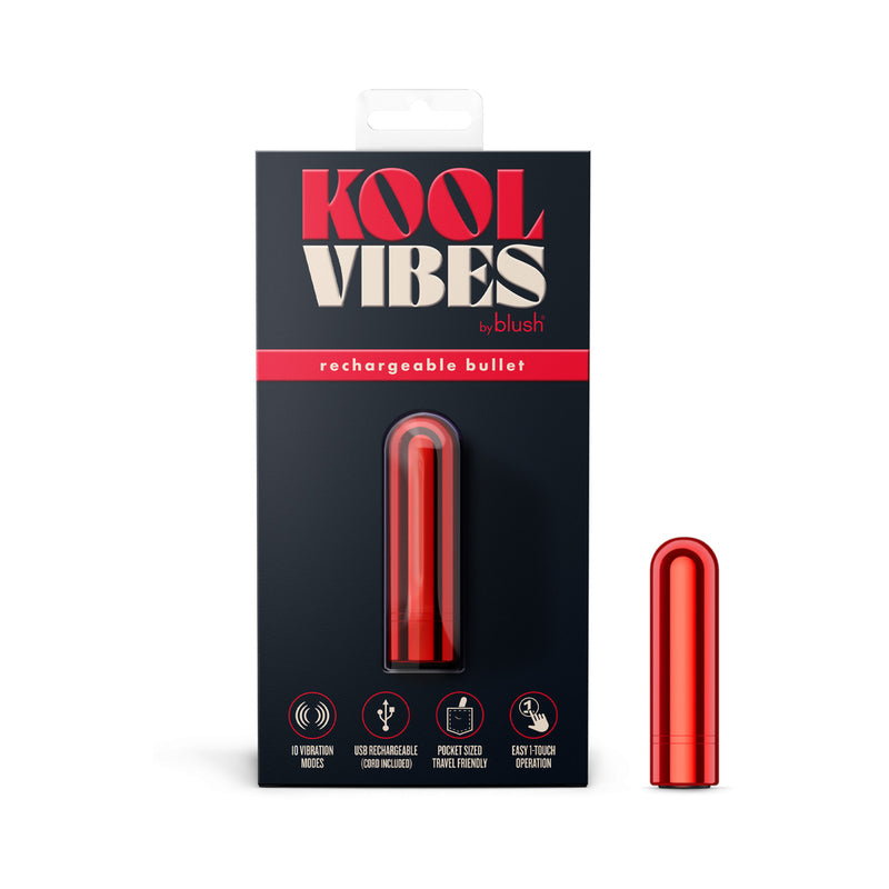 Kool Vibes Rechargeable Mini Bullet-Pinkfoxxx