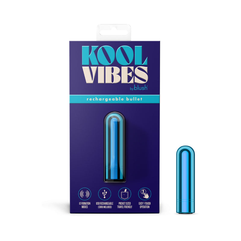Kool Vibes Rechargeable Mini Bullet-Pinkfoxxx