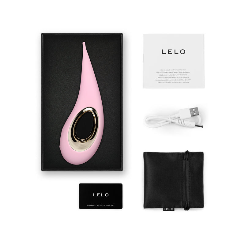 LELO DOT Elliptical Clitoral Stimulator-Pinkfoxxx