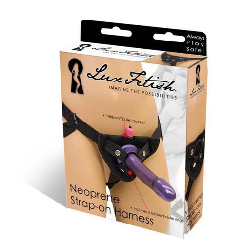 STRAP ON HARNESS BLACK - ELLF1337