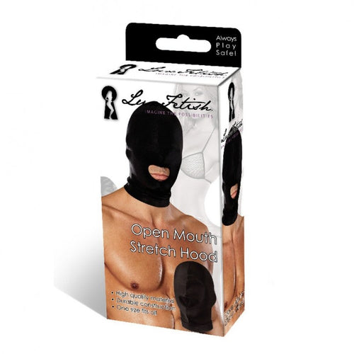 LUX FETISH OPEN MOUTH STRETCH HOOD - ELLF6007