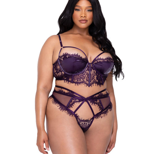 LI652 - Sugar Plum 2-Piece Short Set