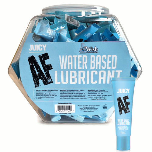 JUICY AF LUBE 10ML WATER BASED FISHBOWL