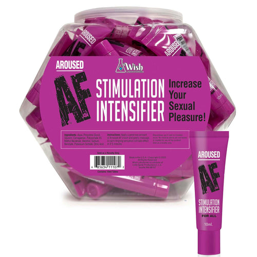 AROUSED AF FISHBOWL 65 PACK STIMULATION CREAM 10ML