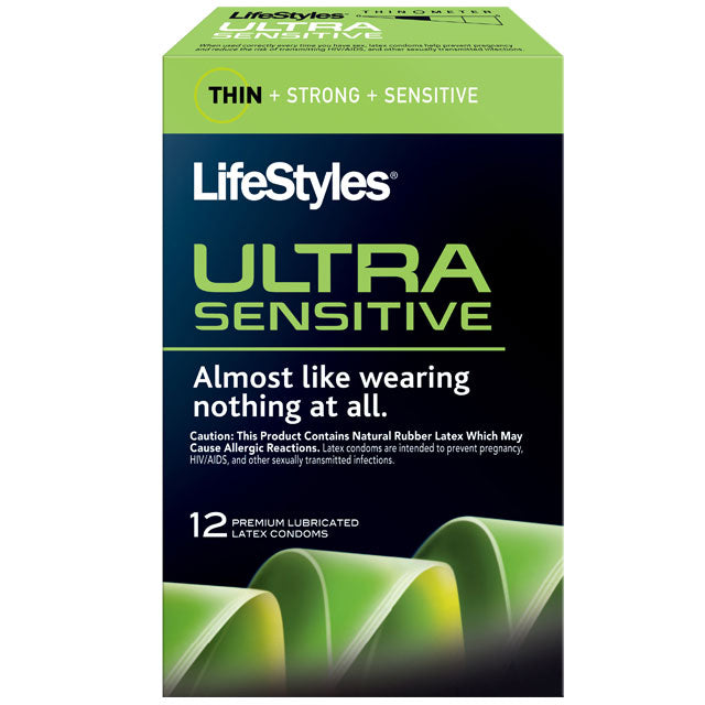 LifeStyles Ultra Sensitive Condoms-Pinkfoxxx