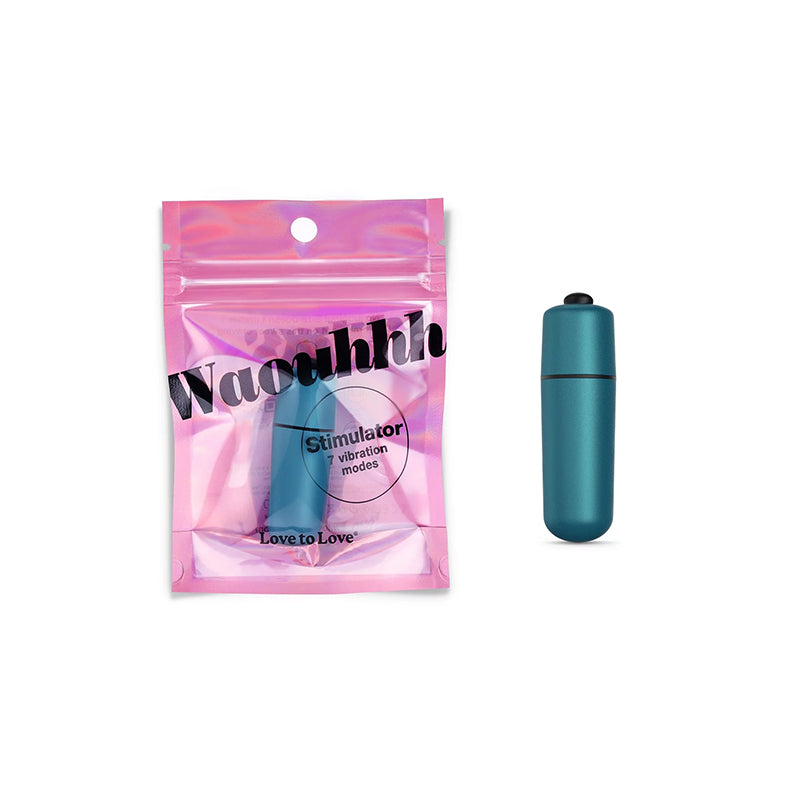 Love to Love Waouhhh 7 Mode Bullet Vibrator-Pinkfoxxx