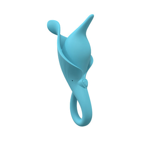 LoveLine Lily 10 Speed Clitoral Vibe Sealed Silicone Rechargeable Submersible-Pinkfoxxx