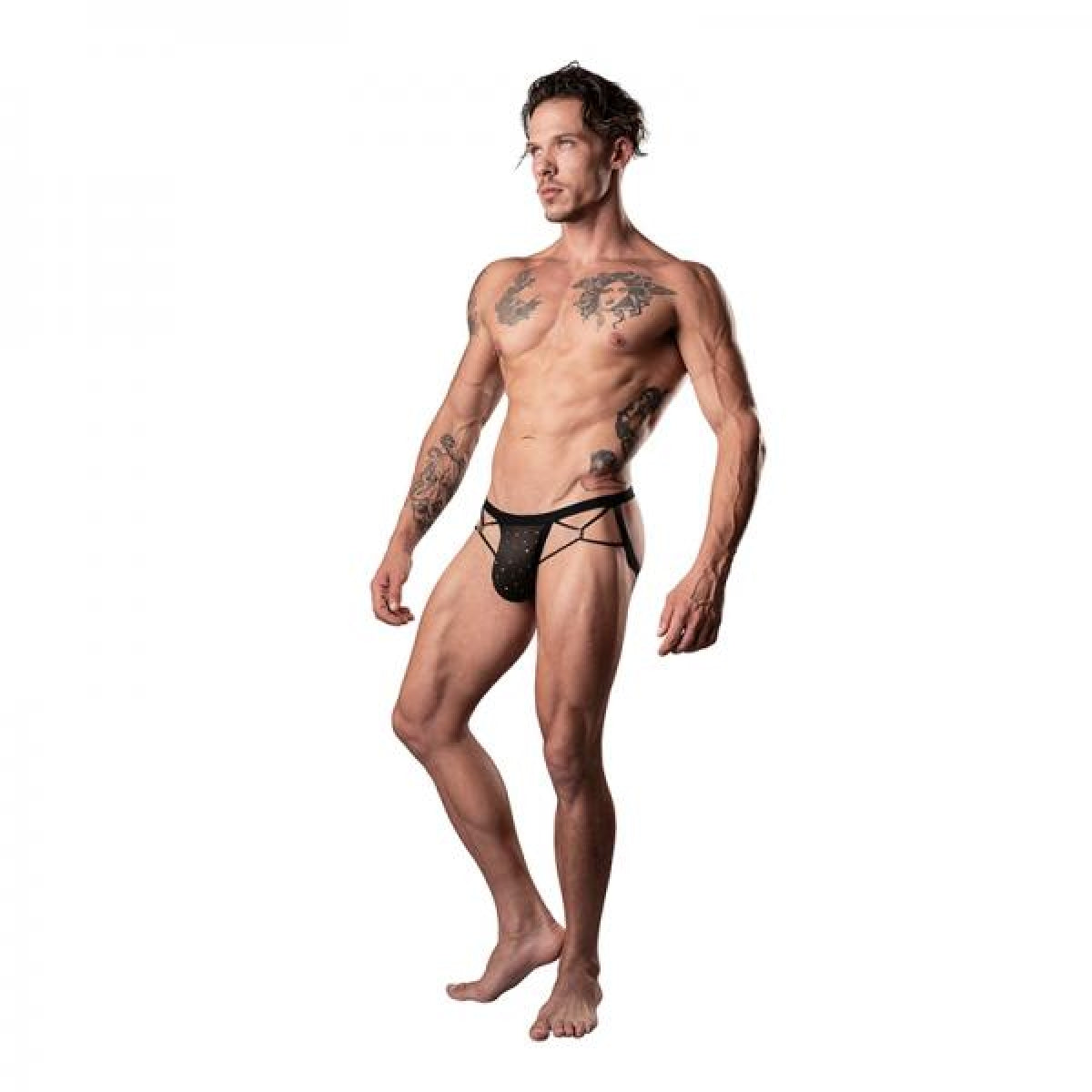 SHOW STOPPER JOCK BLACK L/XL - MP384288BKLX