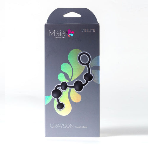 GRAYSON SILICONE ANAL BEADS - MTAF006