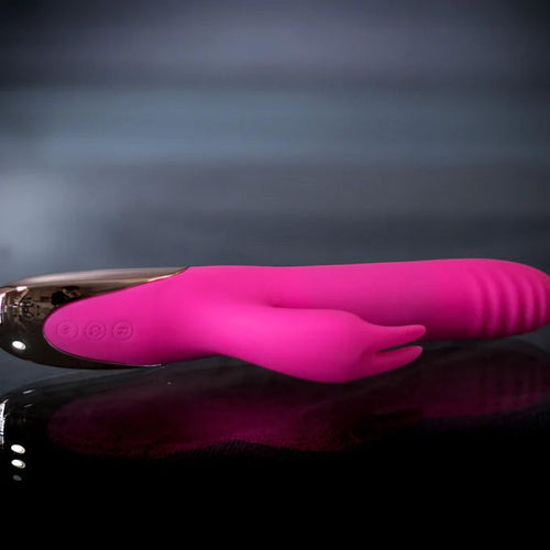 DREAM SUPERCHARGED SILICONE RABBIT RECHARGEABLE PINK - MTJM18101P1